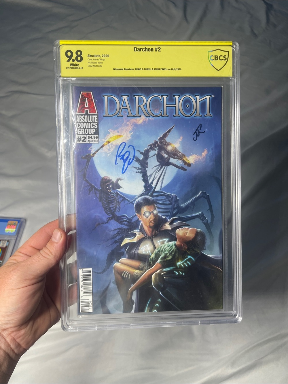 Darchon #2 Comic - Graded, Blue Cover